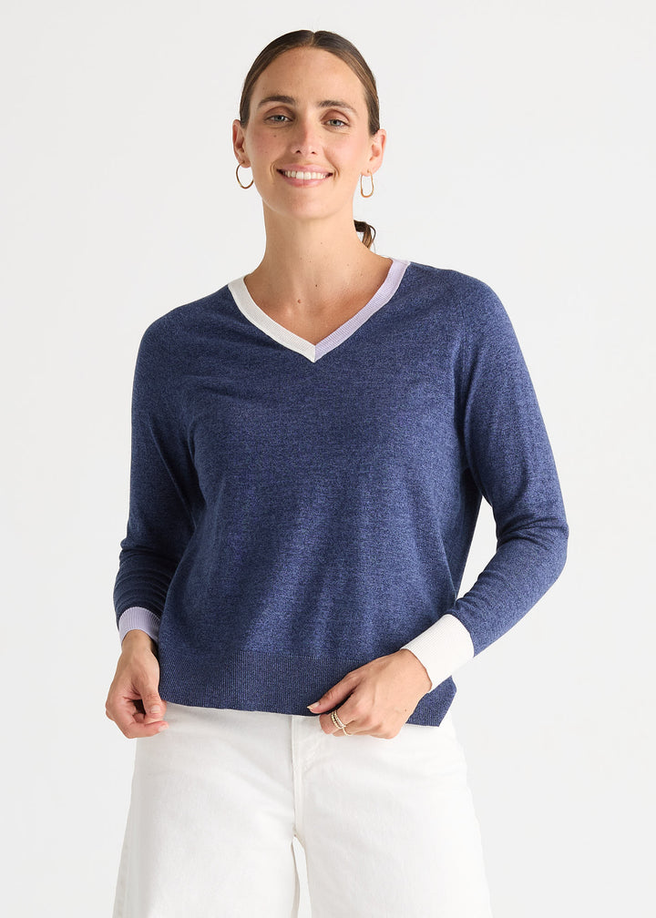V Accent | Denim