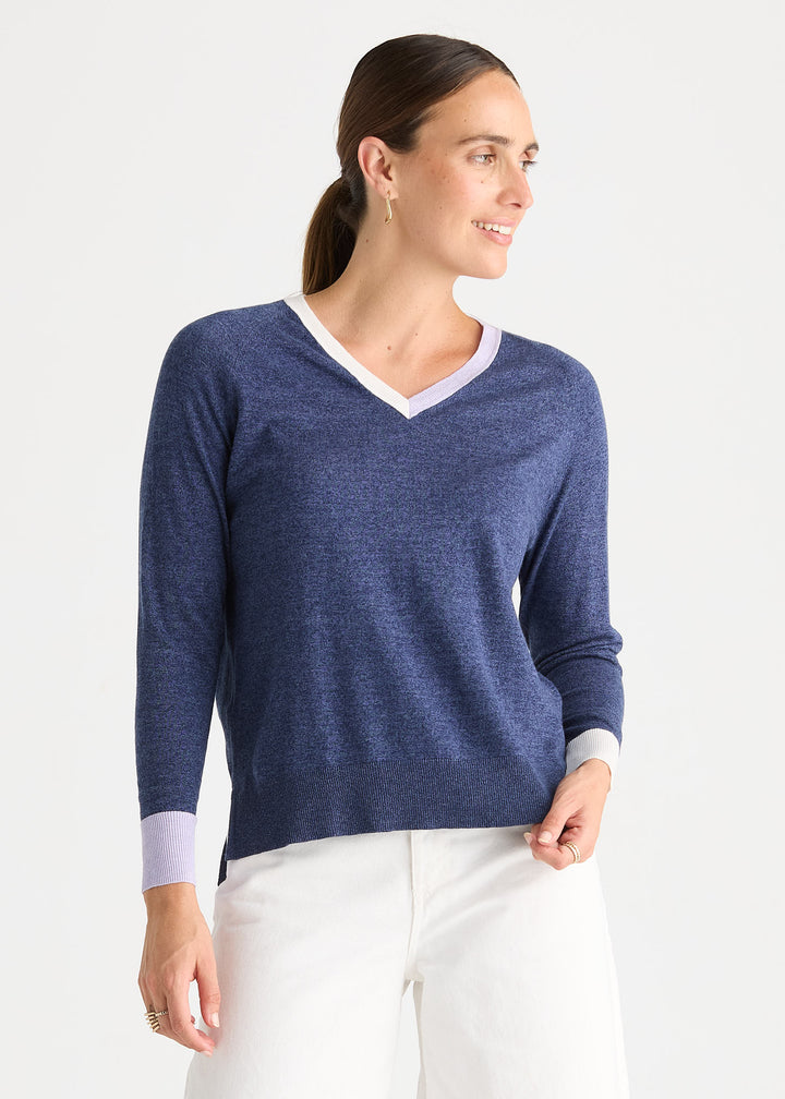 V Accent | Denim