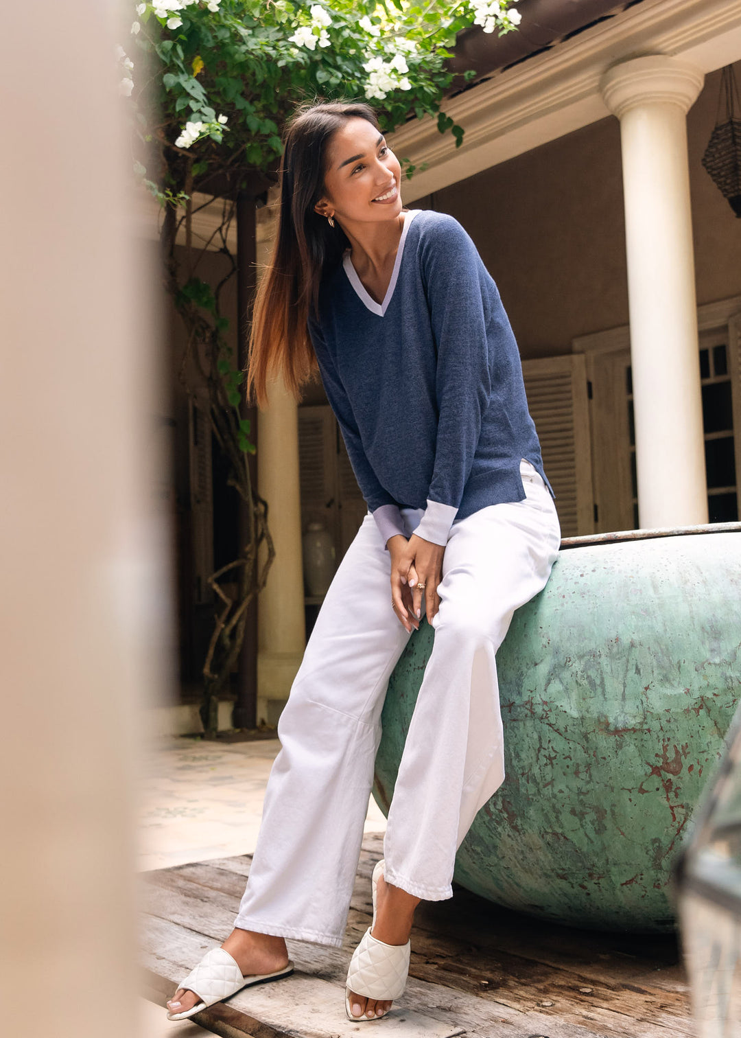 V Accent | Denim