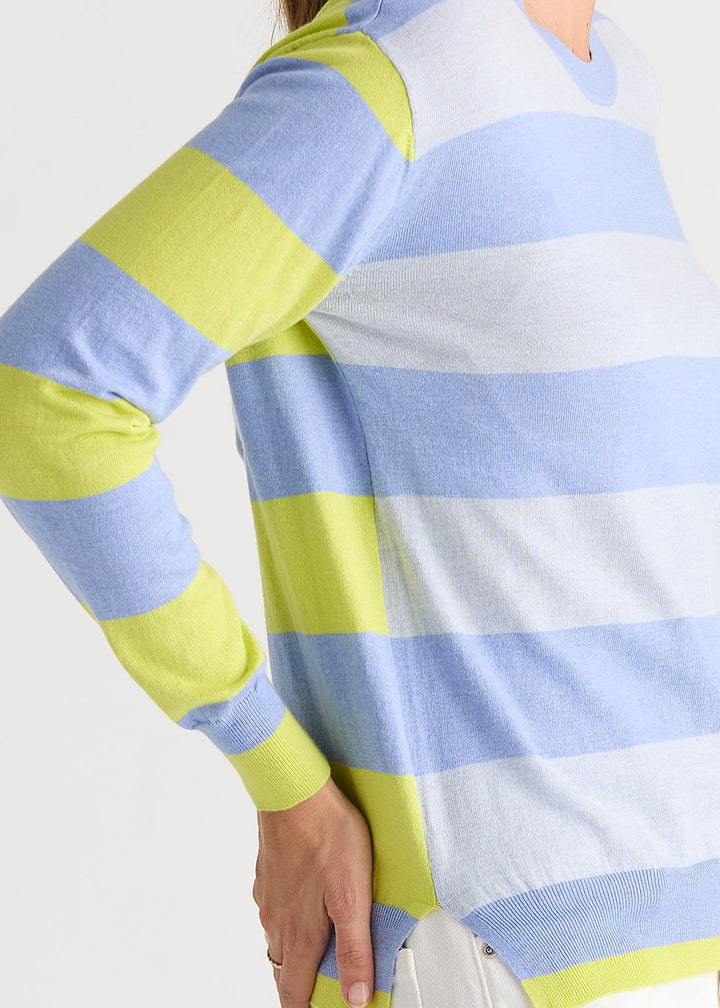 Coastal Stripe | Bluebell