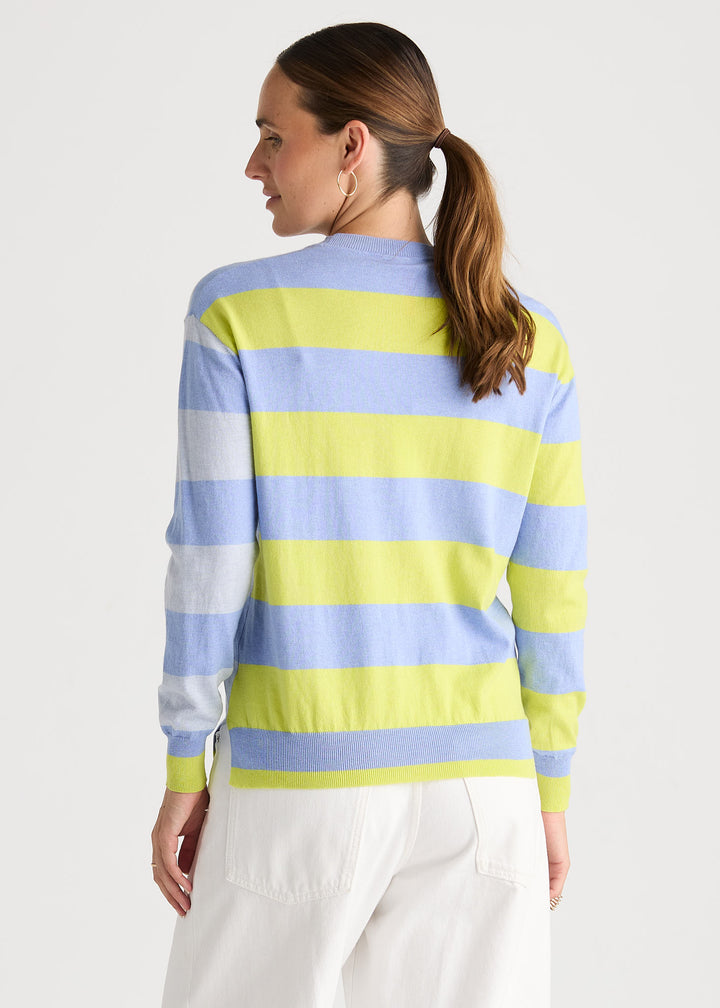Coastal Stripe | Bluebell