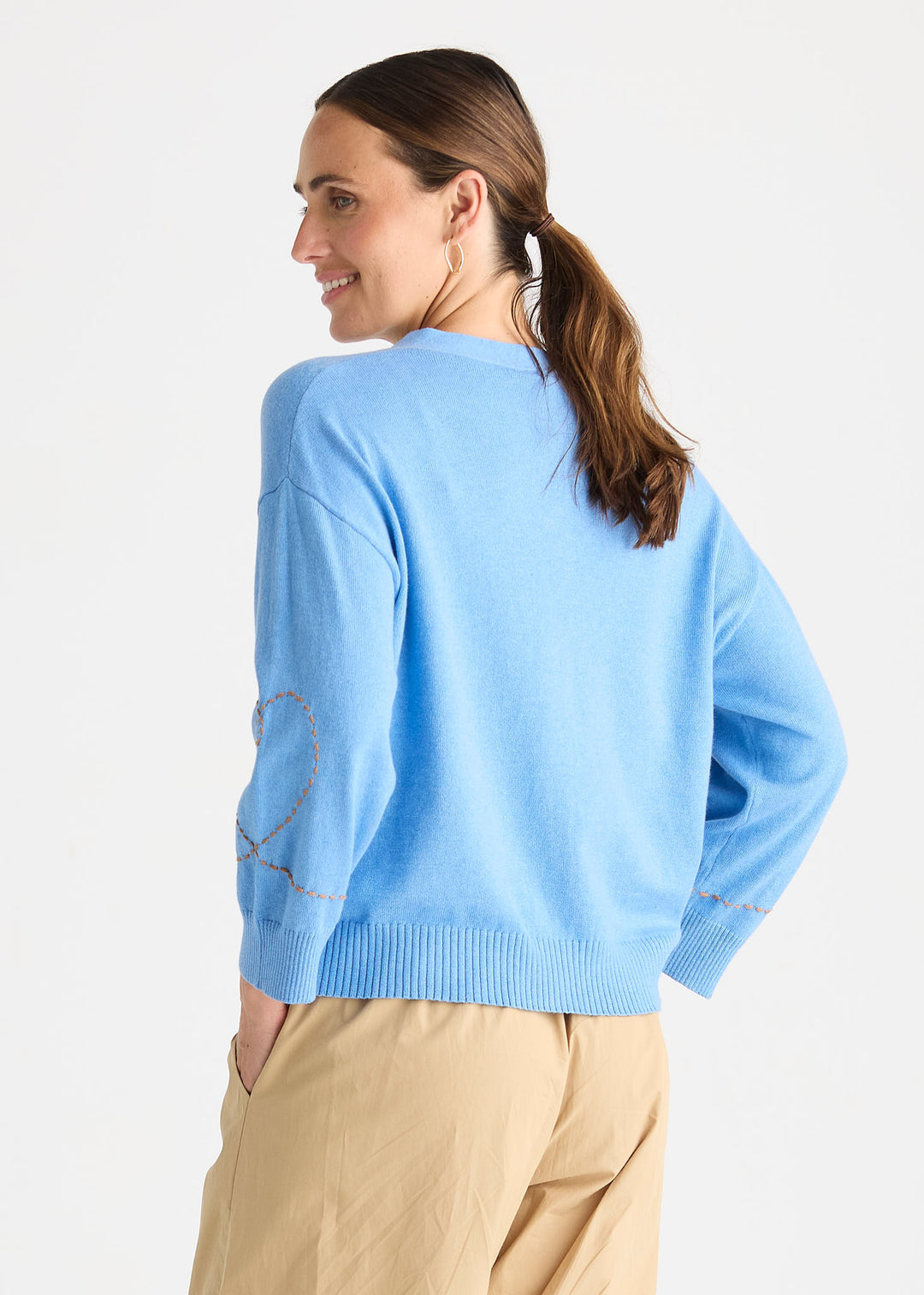 Sweat Heart Cardi | Bluebell
