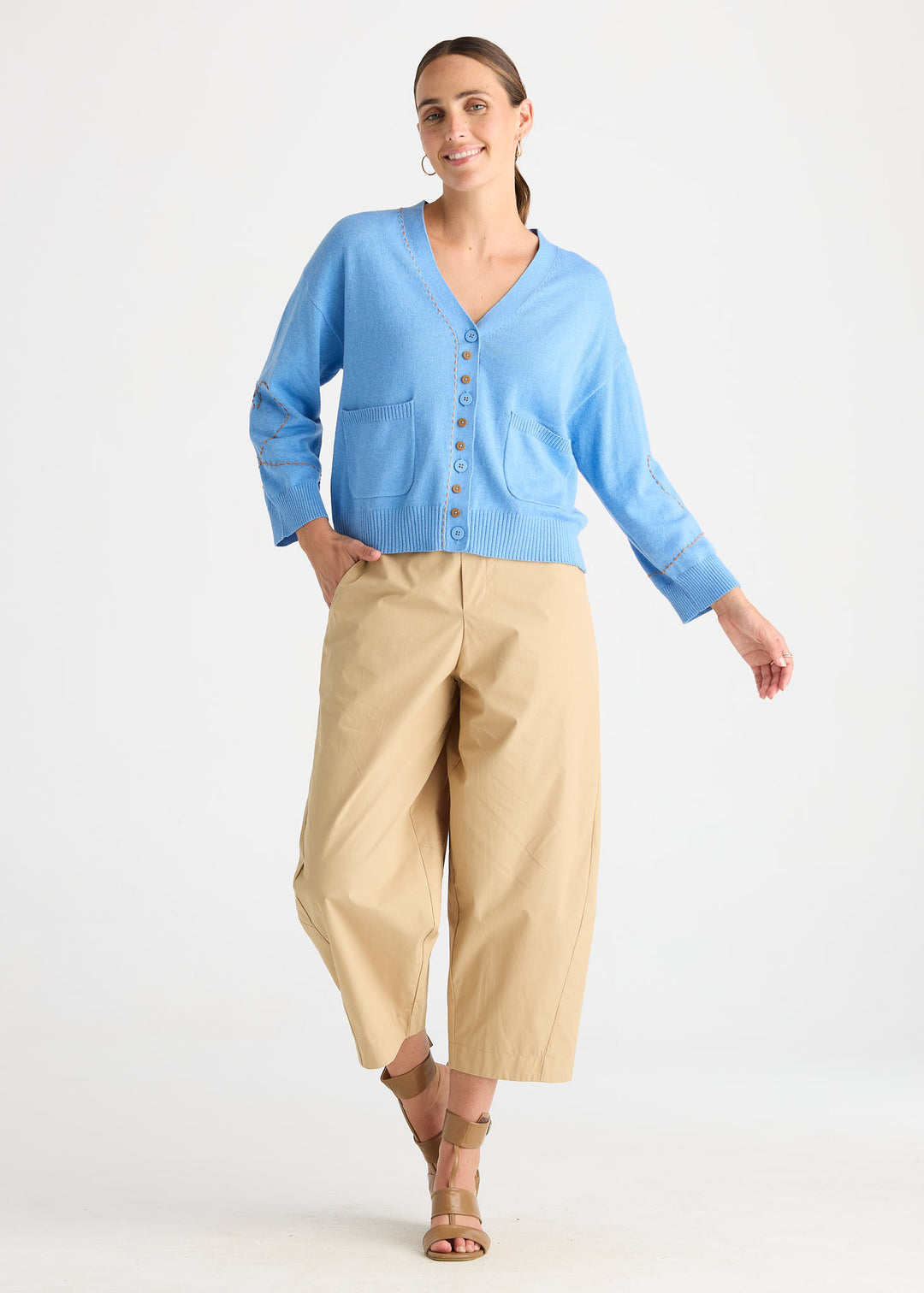 Sweat Heart Cardi | Bluebell