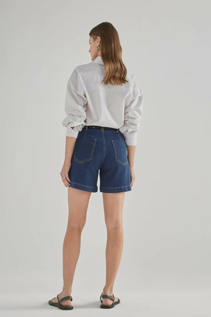 Zaplin Denim Short | Paris Blue