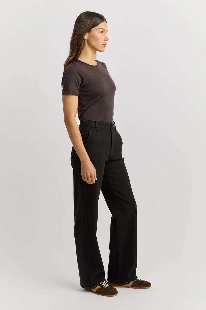 Short Sleeve Merino Tee | Date