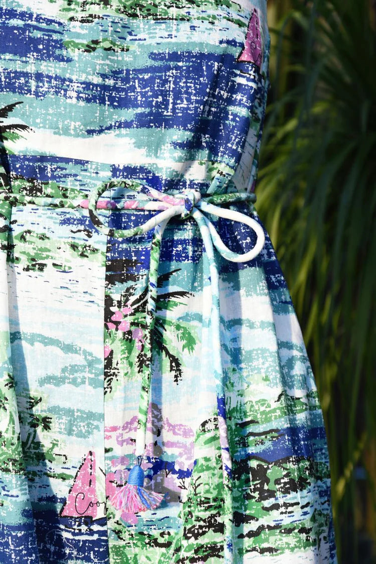 Beach Please Pantsuit | Blue