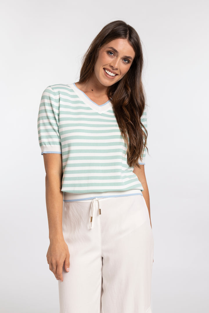 Carla Top | Sage