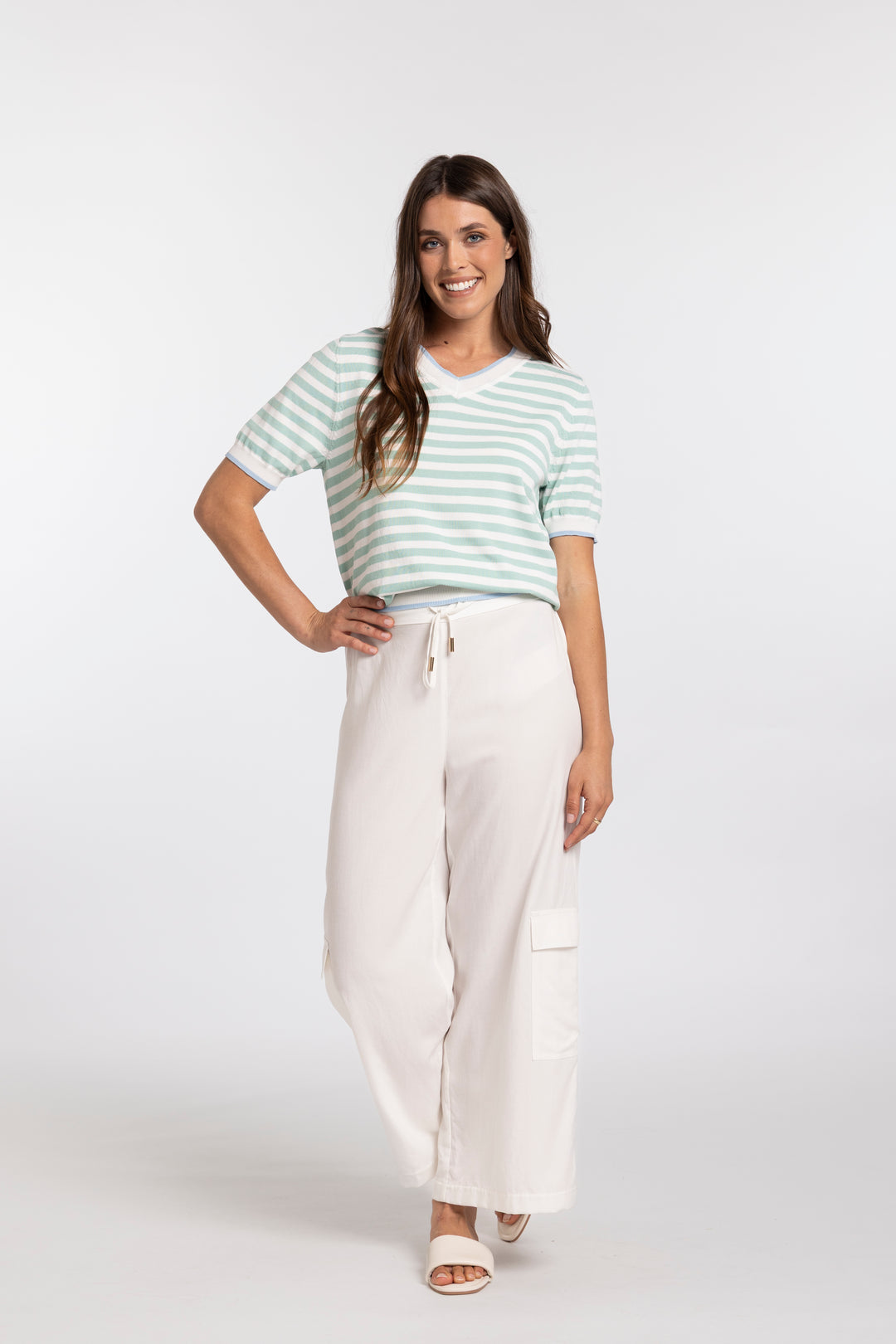 Carla Top | Sage