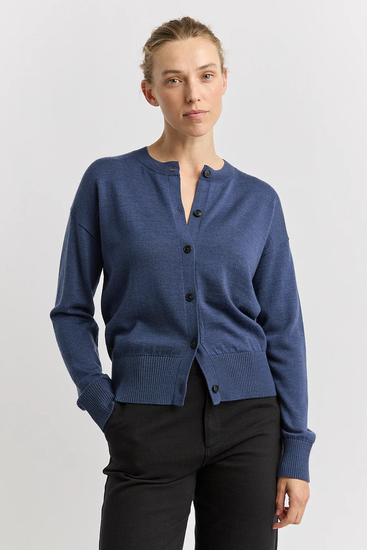 Fine Knit Cardigan | Galaxy