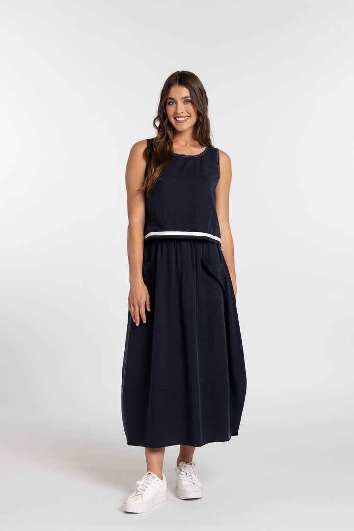 Trenley Skirt | Navy