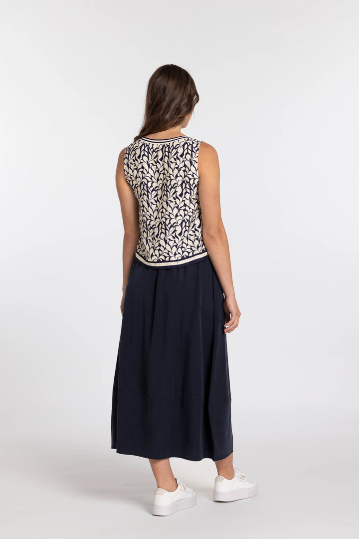 Trenley Skirt | Navy