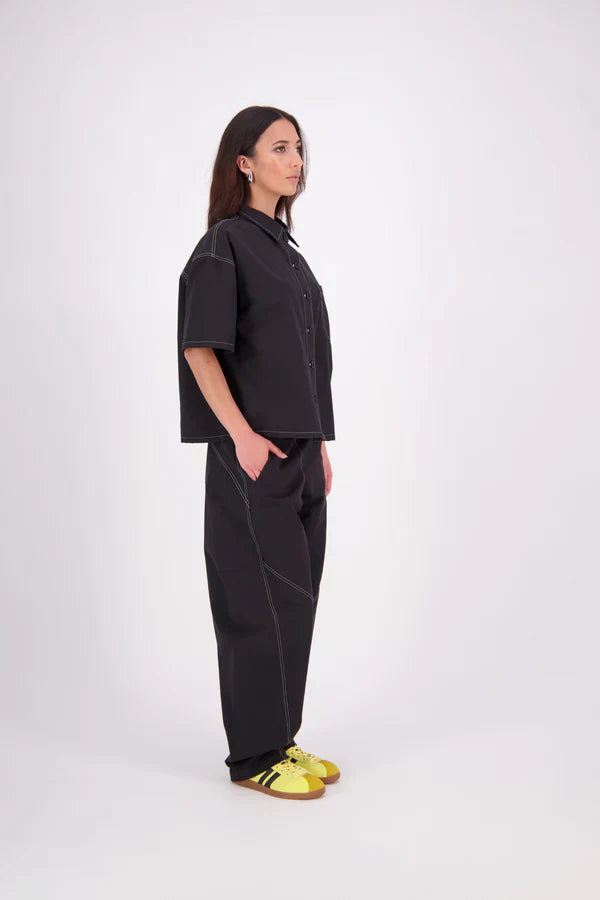 Demi Pant | Black/White