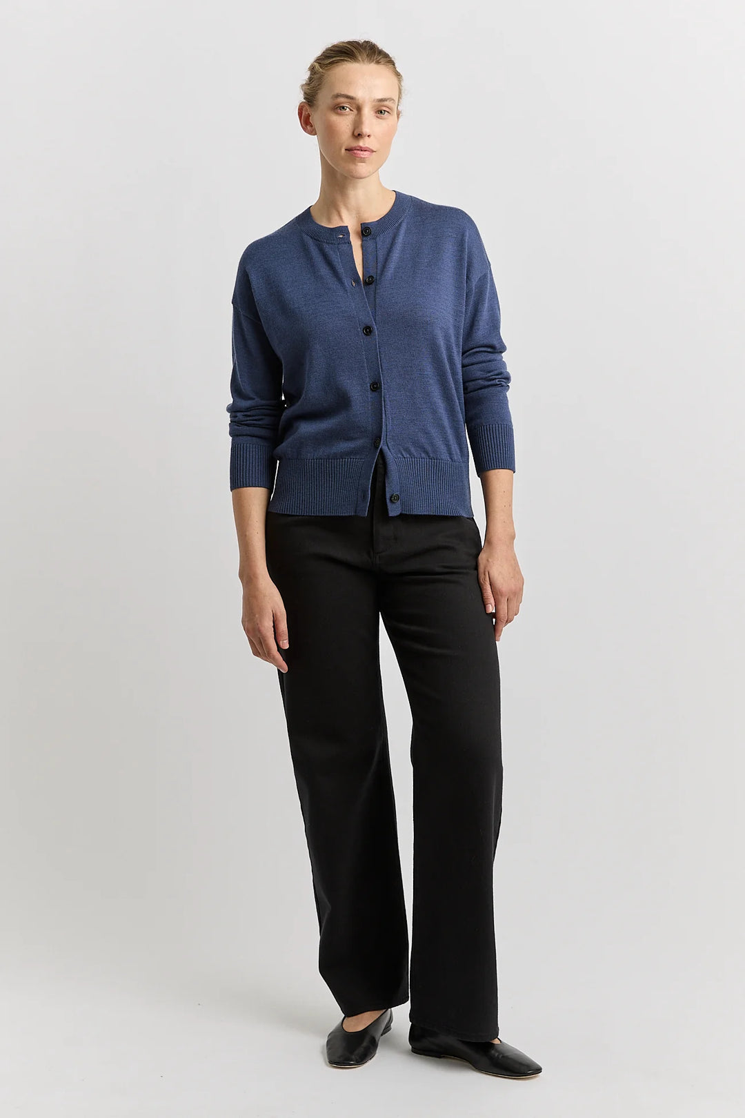 Fine Knit Cardigan | Galaxy