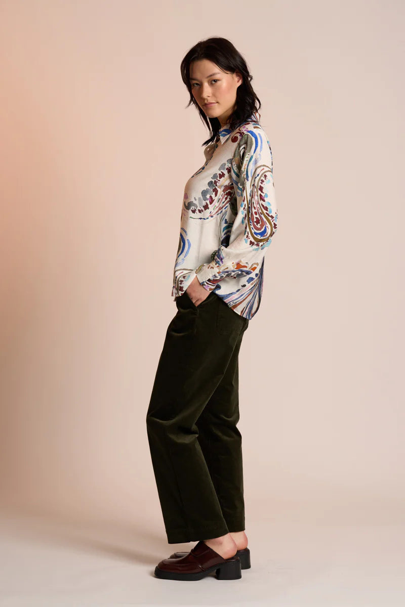 Gaia Shirt | Paisley