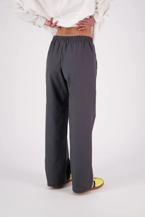 Gin Pant Cotton Blend | Slate