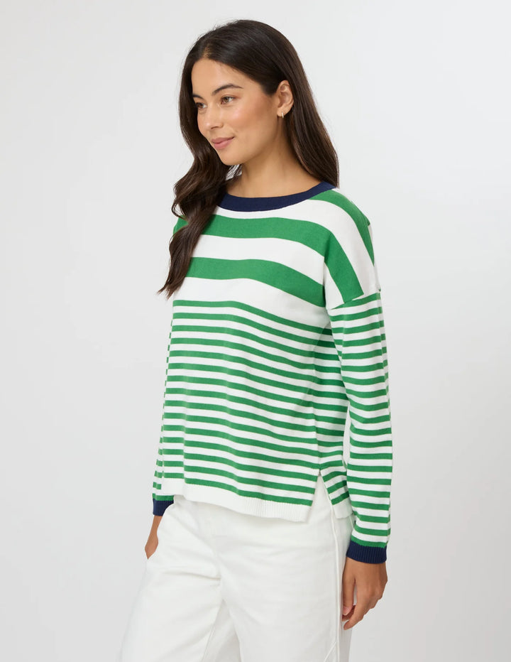 High Street Jumper | Grass