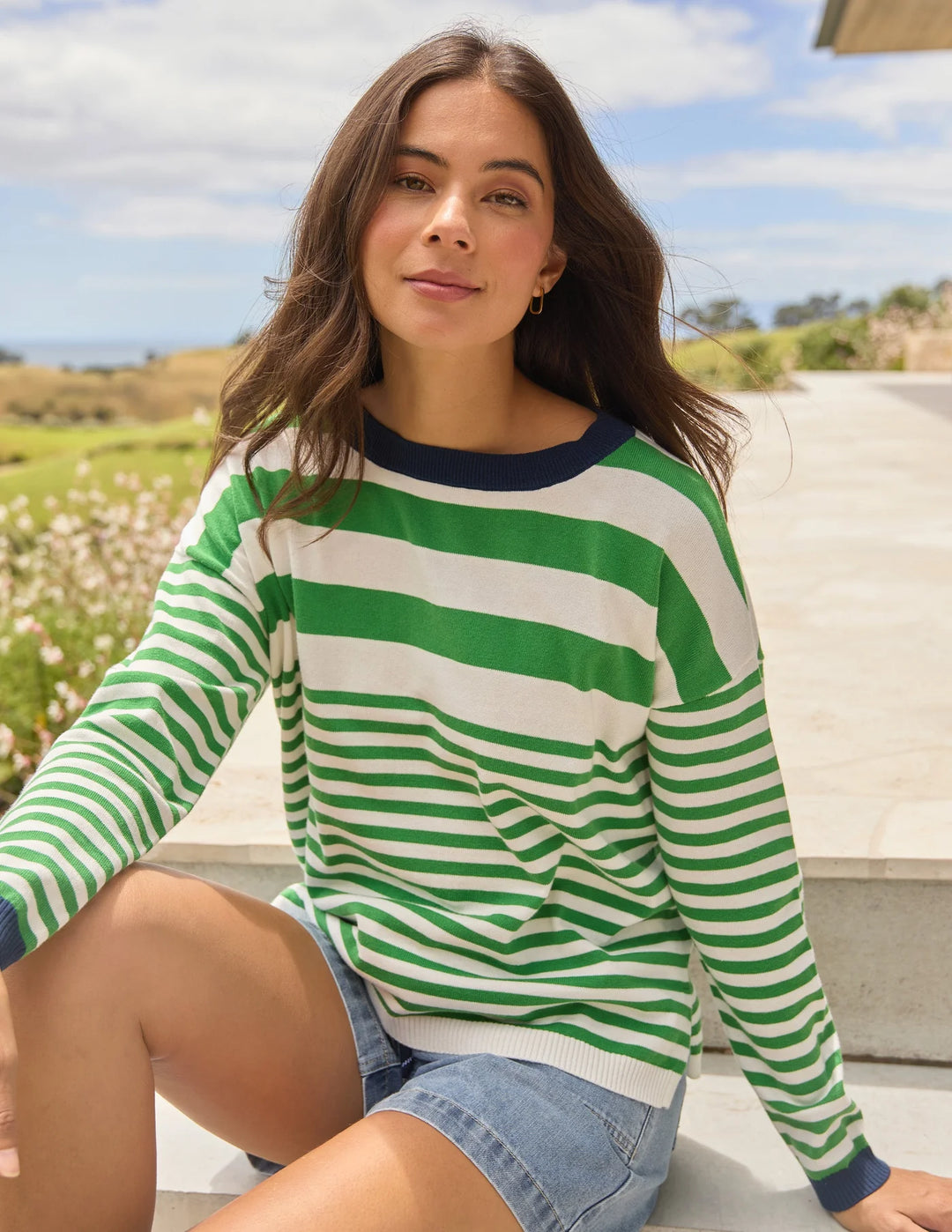 High Street Jumper | Grass