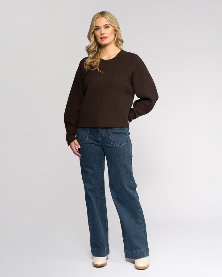 Juno Sweater | Chocolate