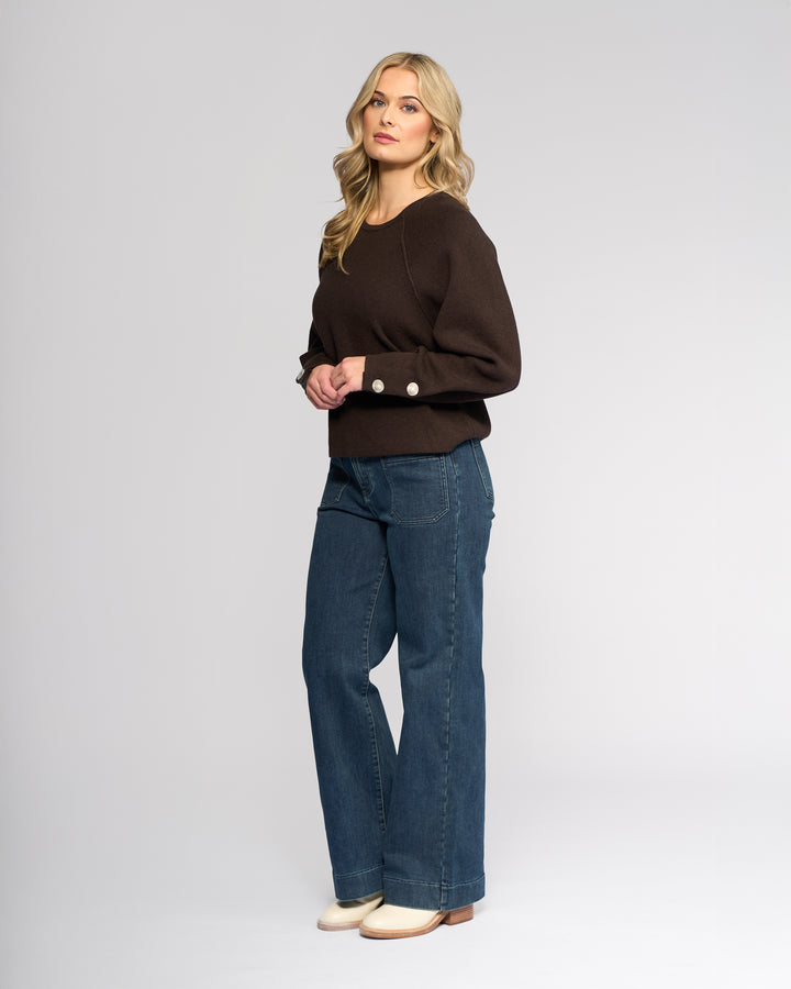 Juno Sweater | Chocolate