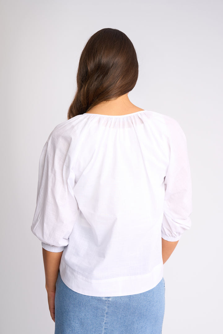 Avery Top | White