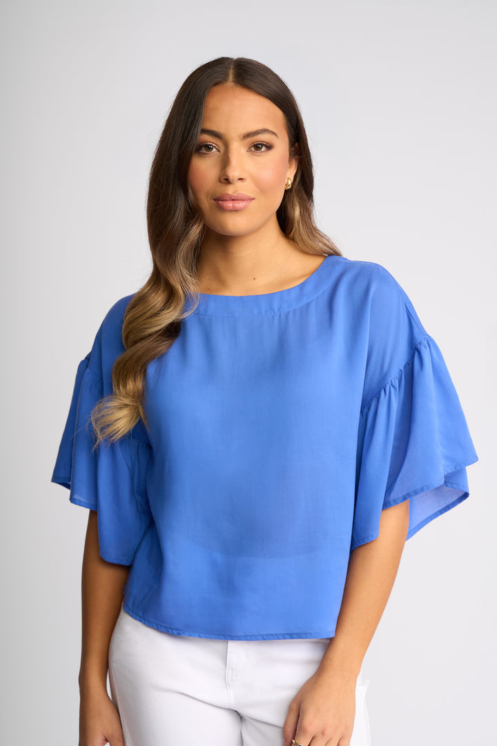 Brooke Top | French Blue