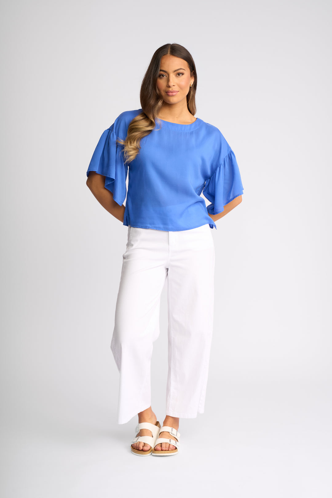 Brooke Top | French Blue