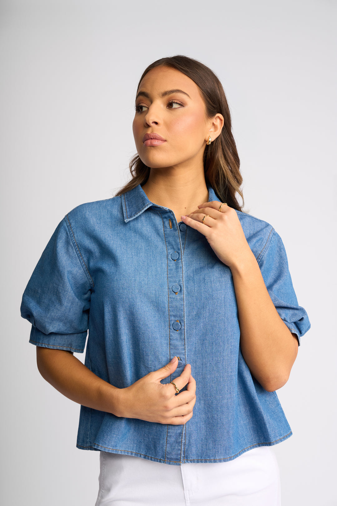 Titan Shirt | Washed Blue