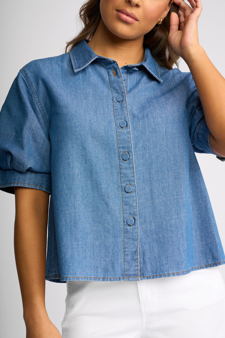 Titan Shirt | Washed Blue
