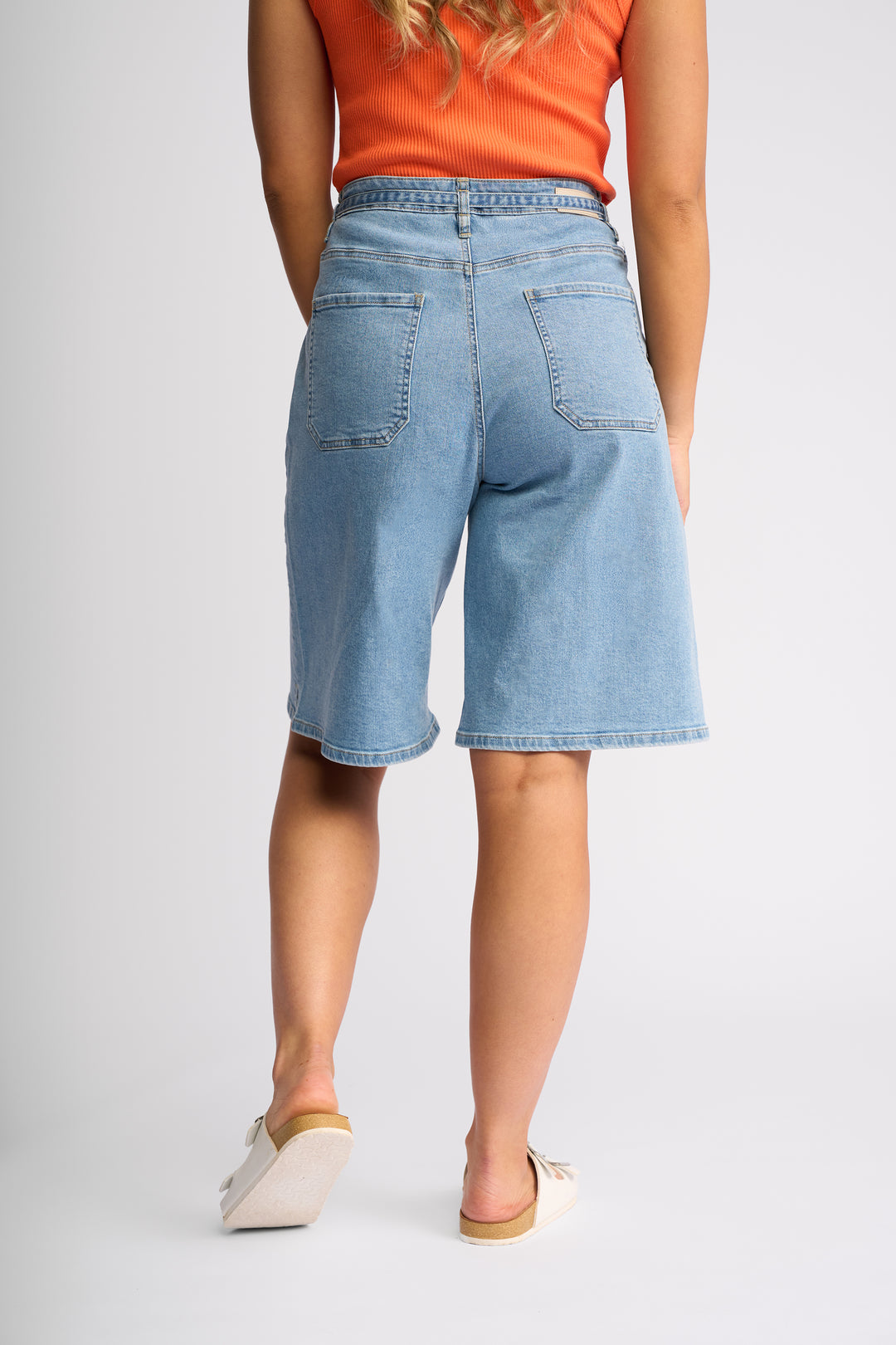 Zuri Short | Light Wash Denim