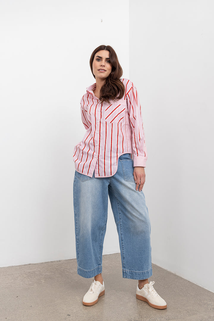 Maxwell Shirt | Candy Stripe