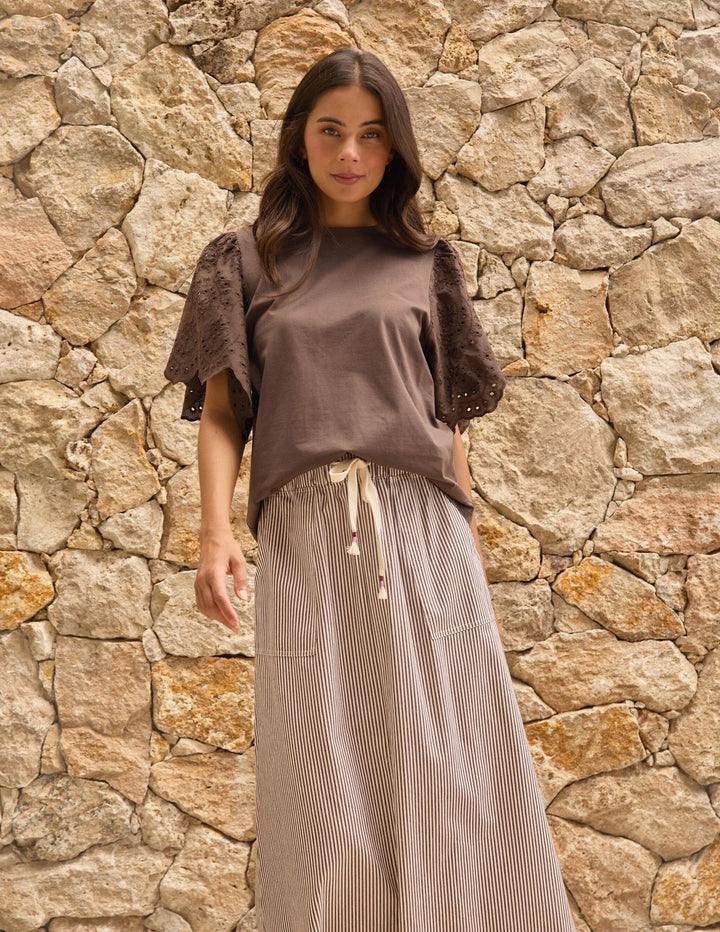 Phoebe T-Shirt | Coffee Bean