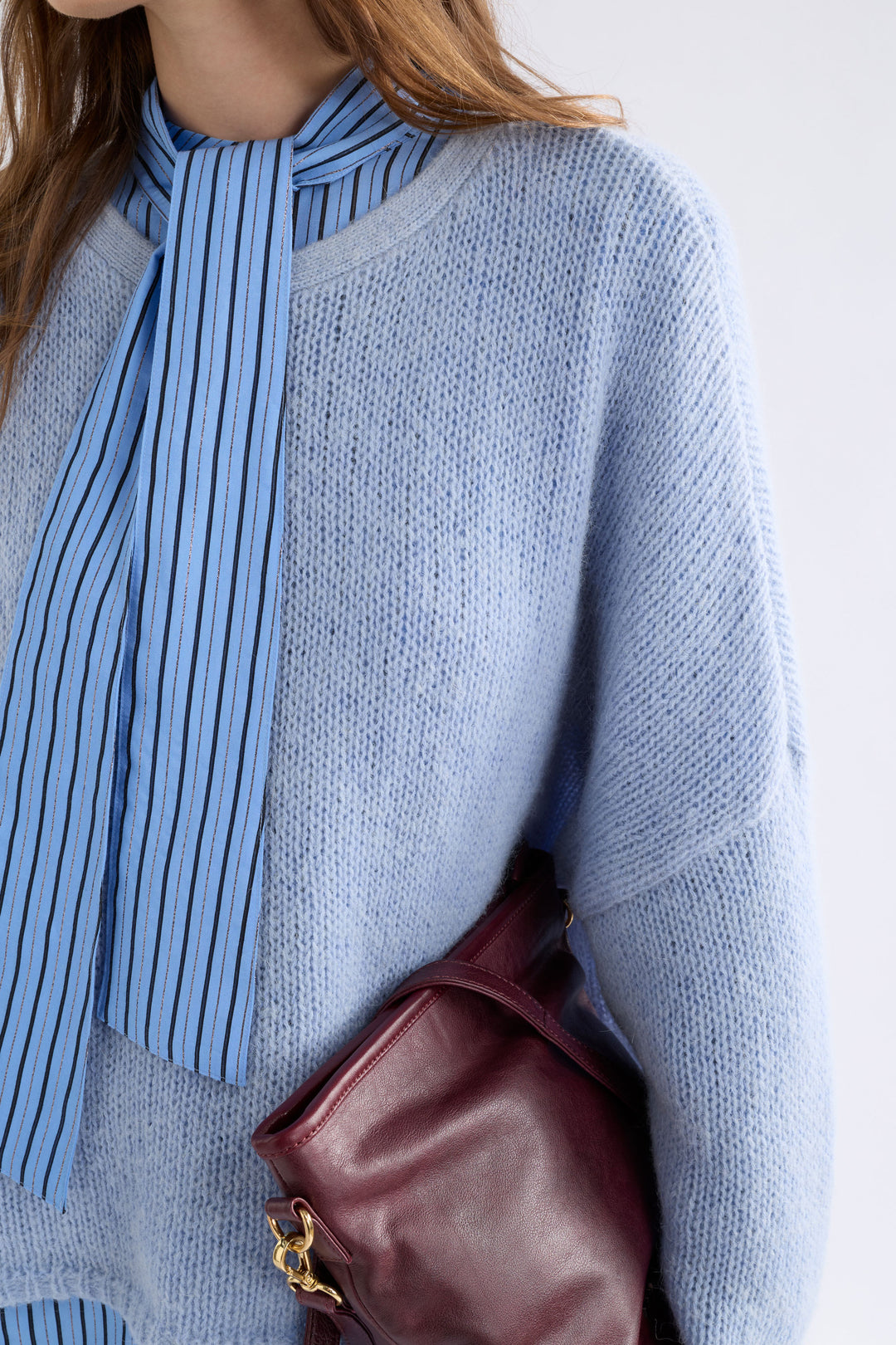 Agna Sweater | Pearl Blue