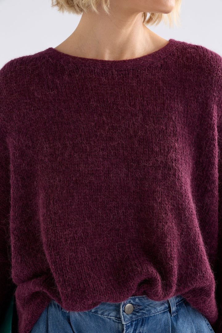 Agna Sweater | Merlot