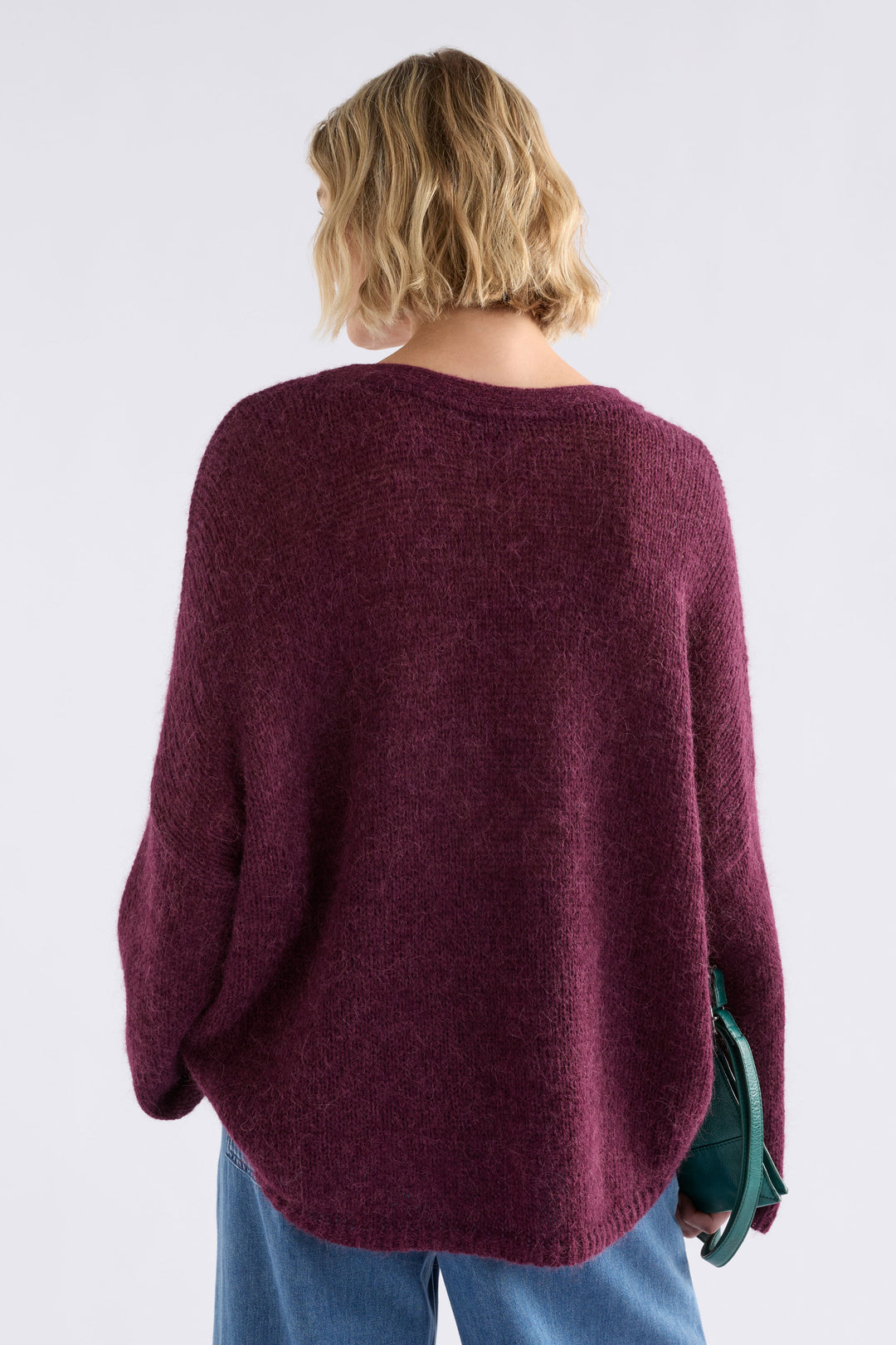 Agna Sweater | Merlot