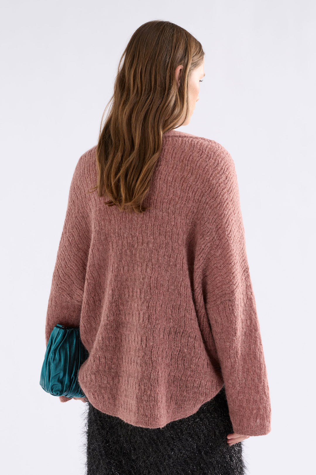 Agna Pattern Sweater | Rosewood