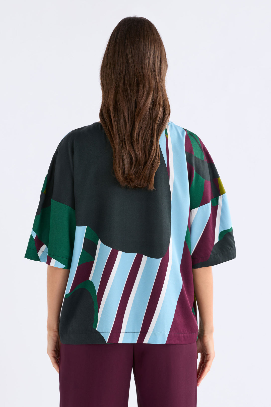 Kobaii Top | Stribe Print