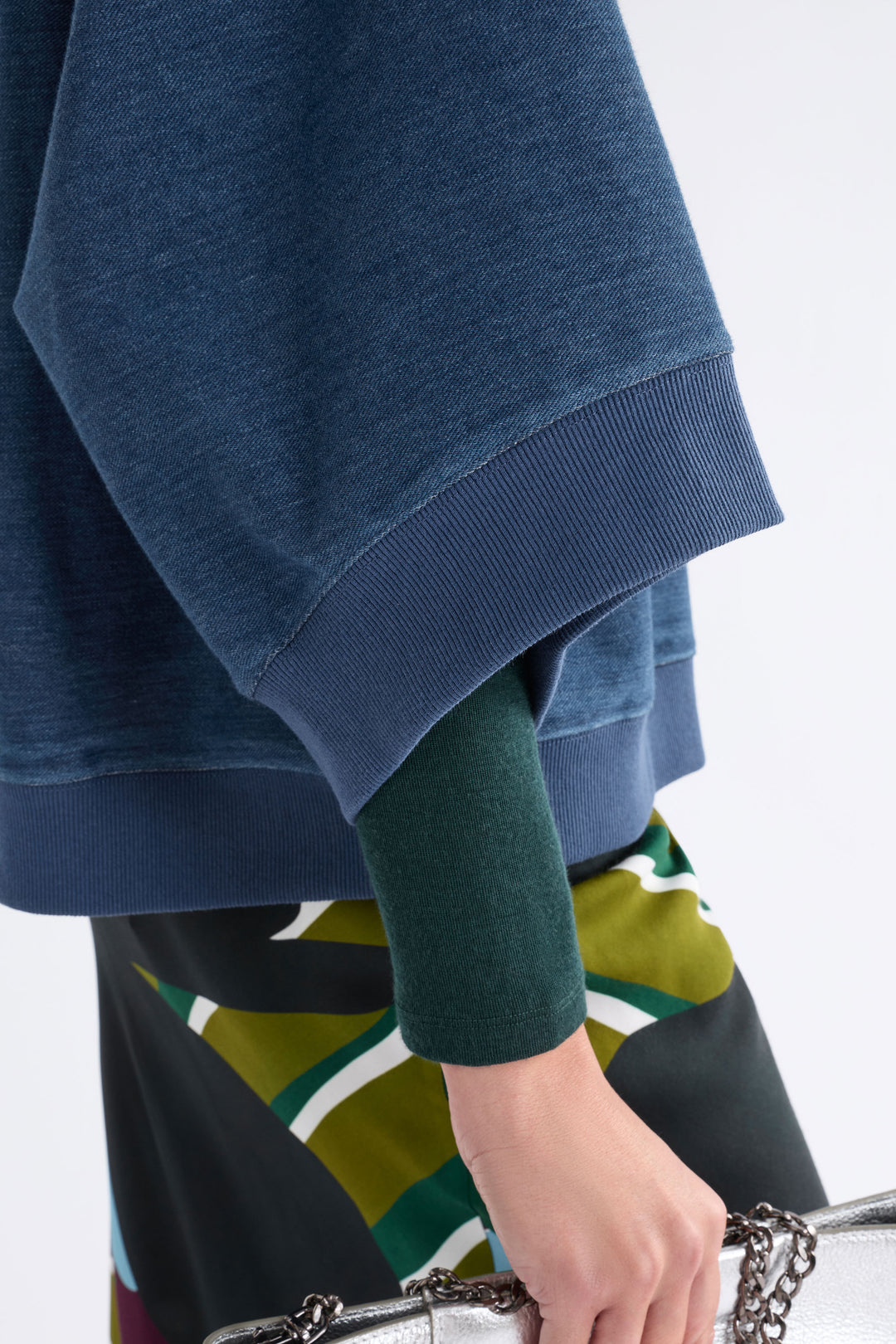 Enfield Tee | Mid Blue Wash