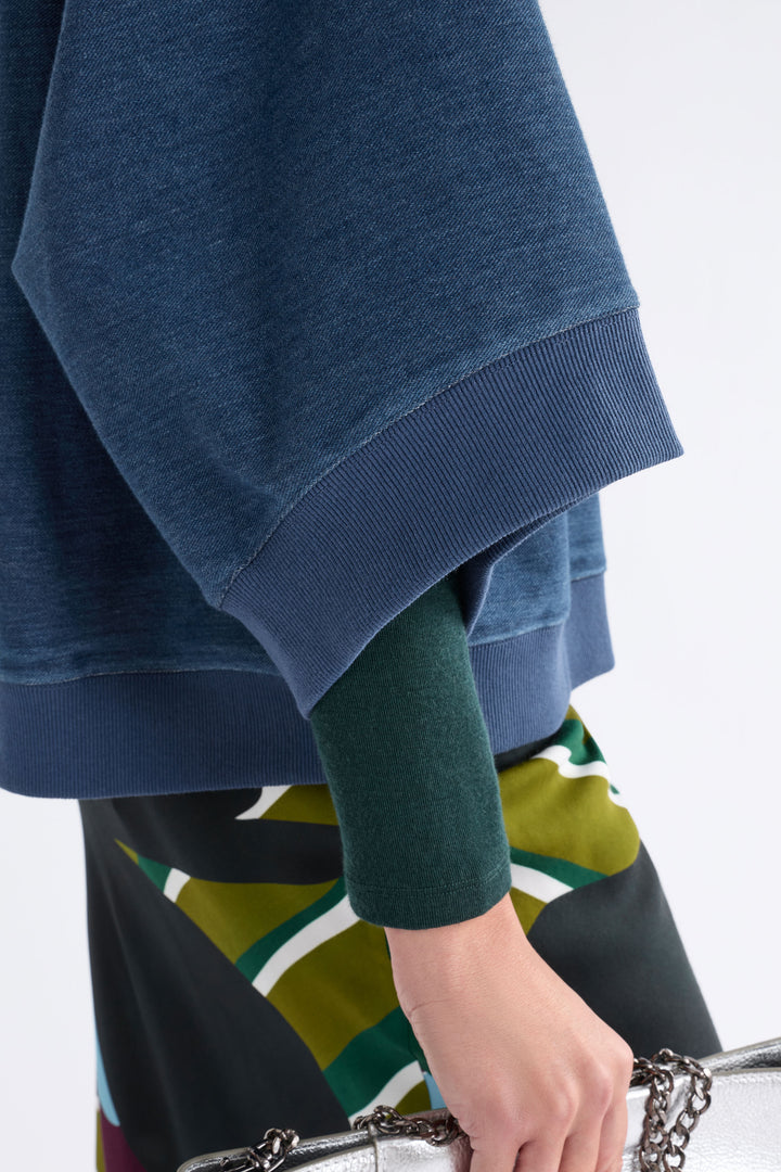 Enfield Tee | Mid Blue Wash