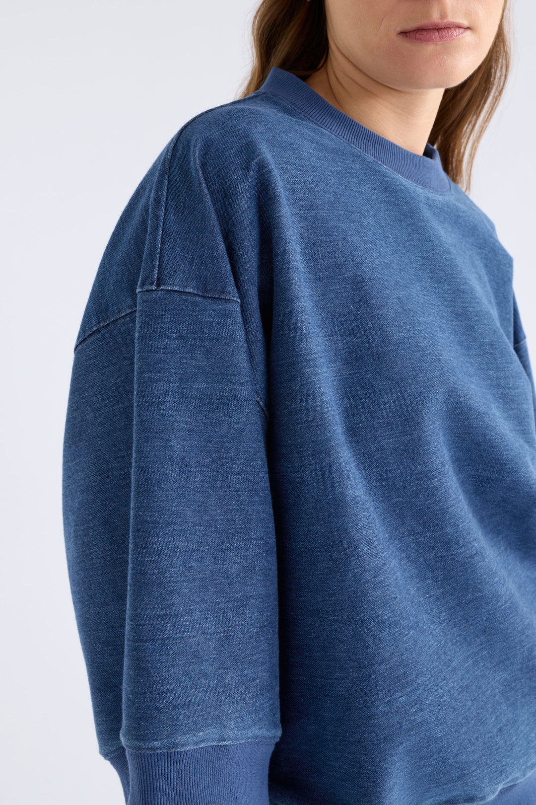 Enfield Tee | Mid Blue Wash