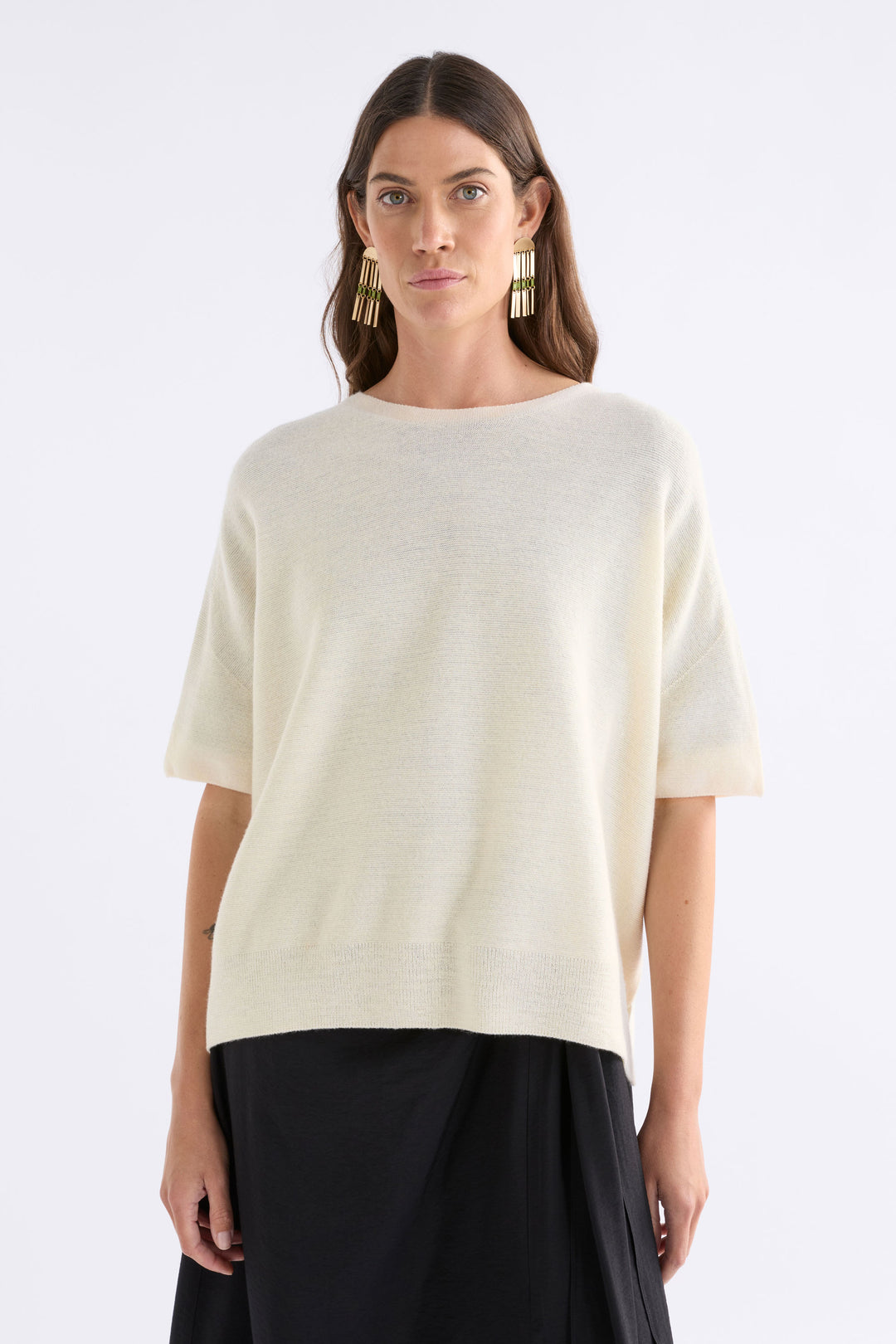 Kita Knit Top | Cream