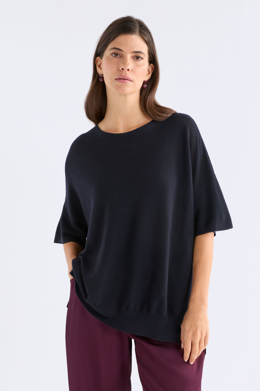 Kita Knit Top | Midnight