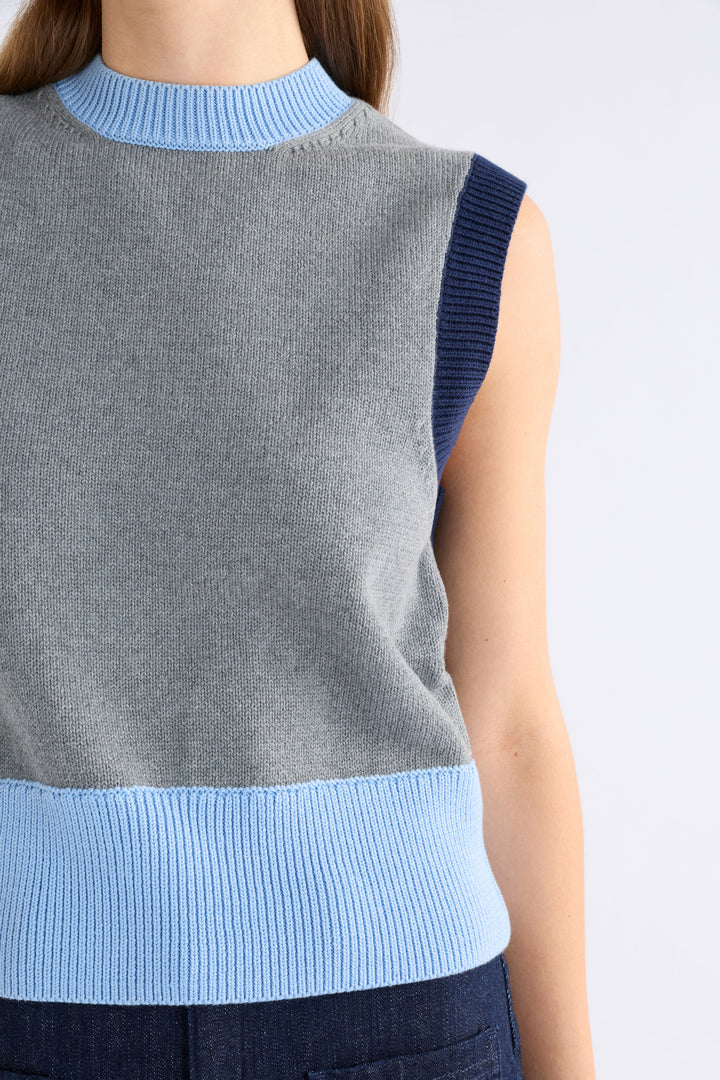 Bolsa Knit Vest | Grey Marle