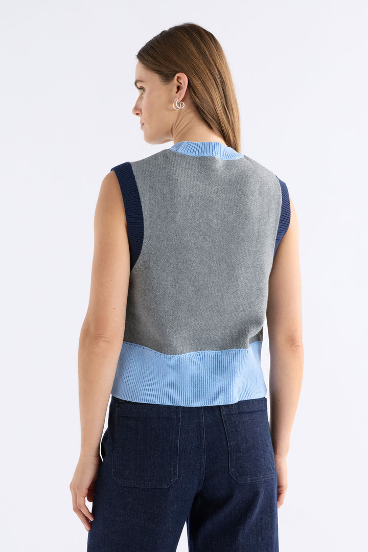 Bolsa Knit Vest | Grey Marle
