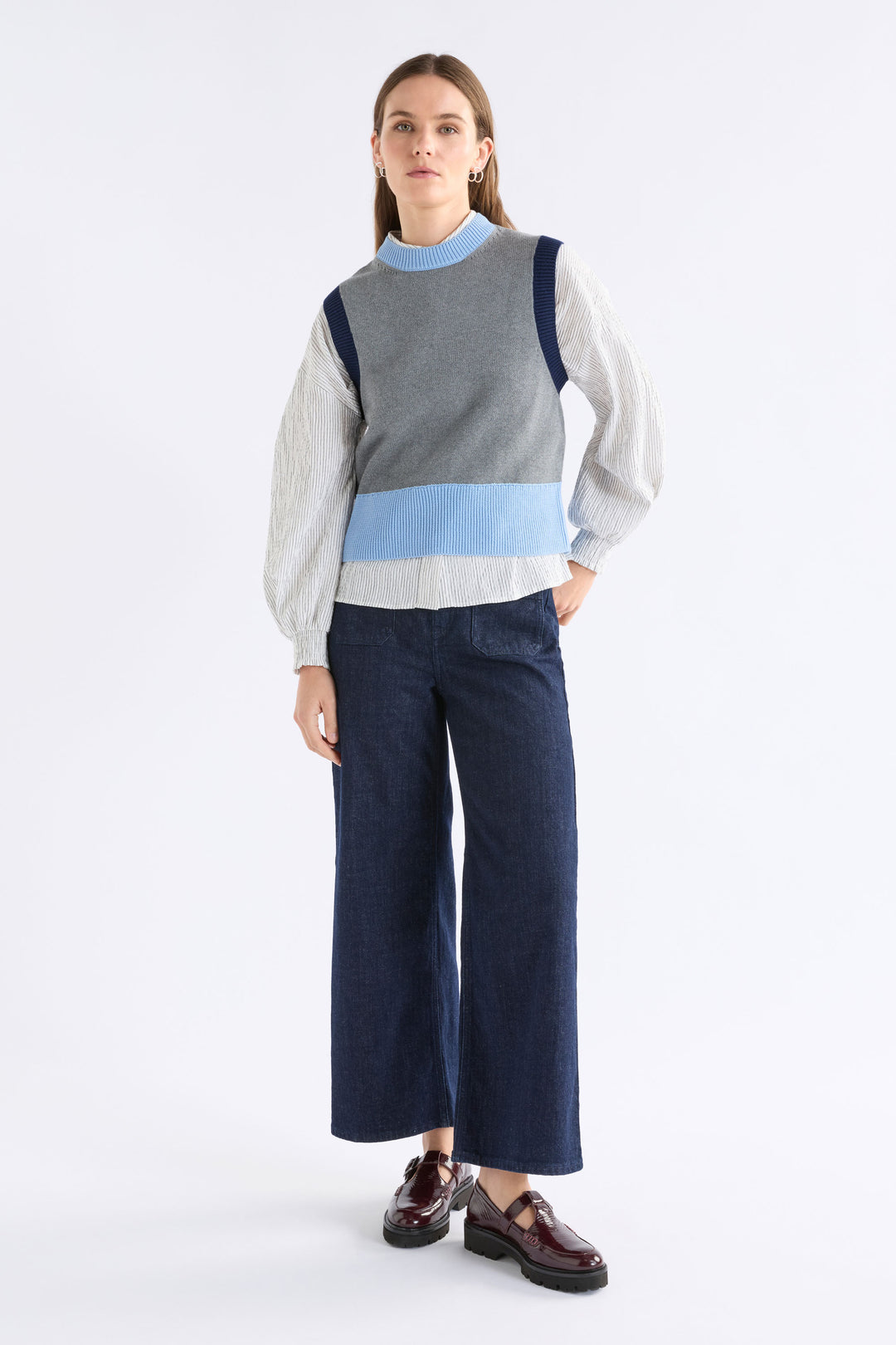 Bolsa Knit Vest | Grey Marle
