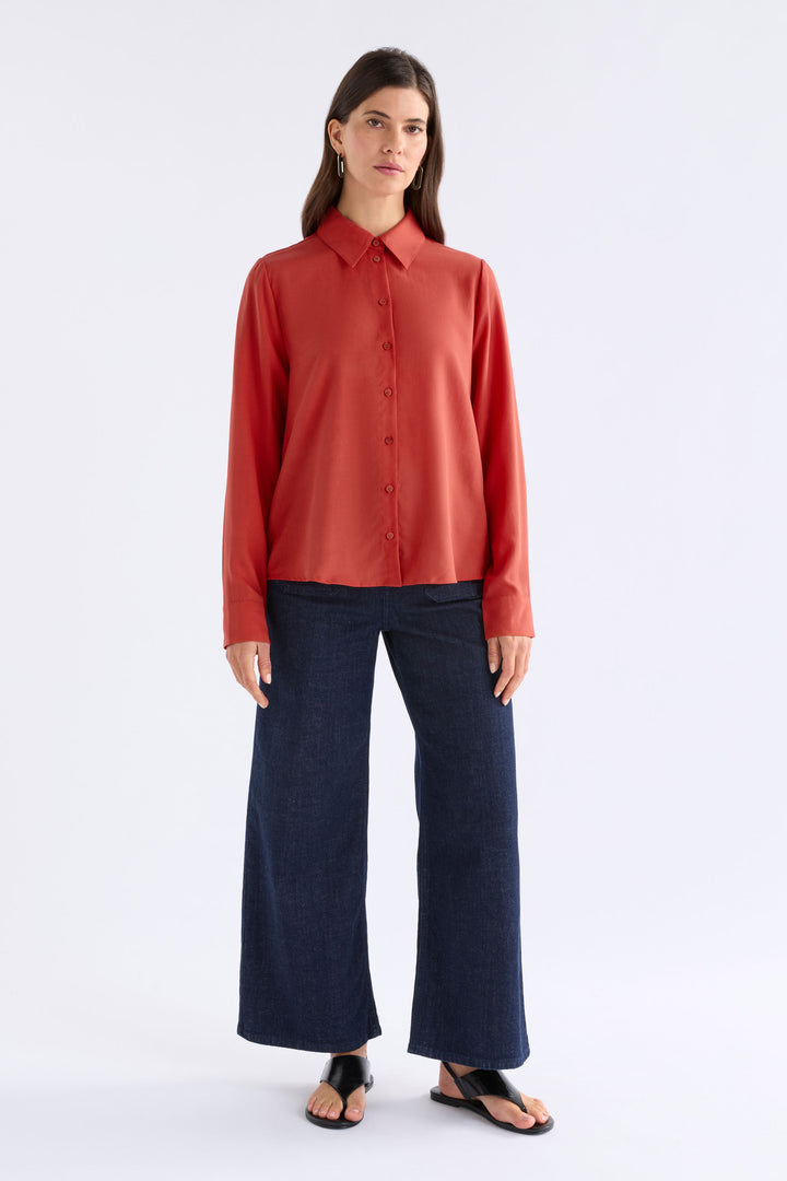 Tettu Shirt | Spiced Orange