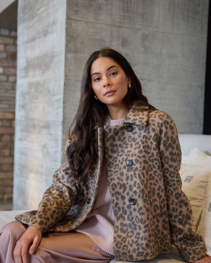 Vince Jacket | Leopard