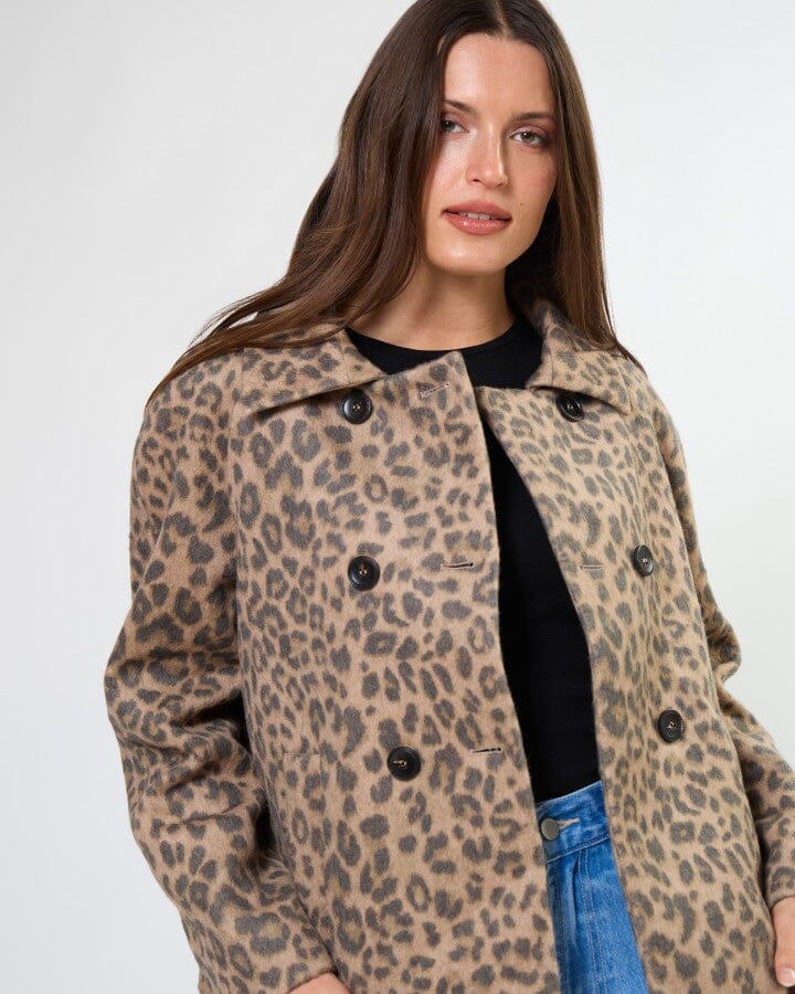 Vince Jacket | Leopard