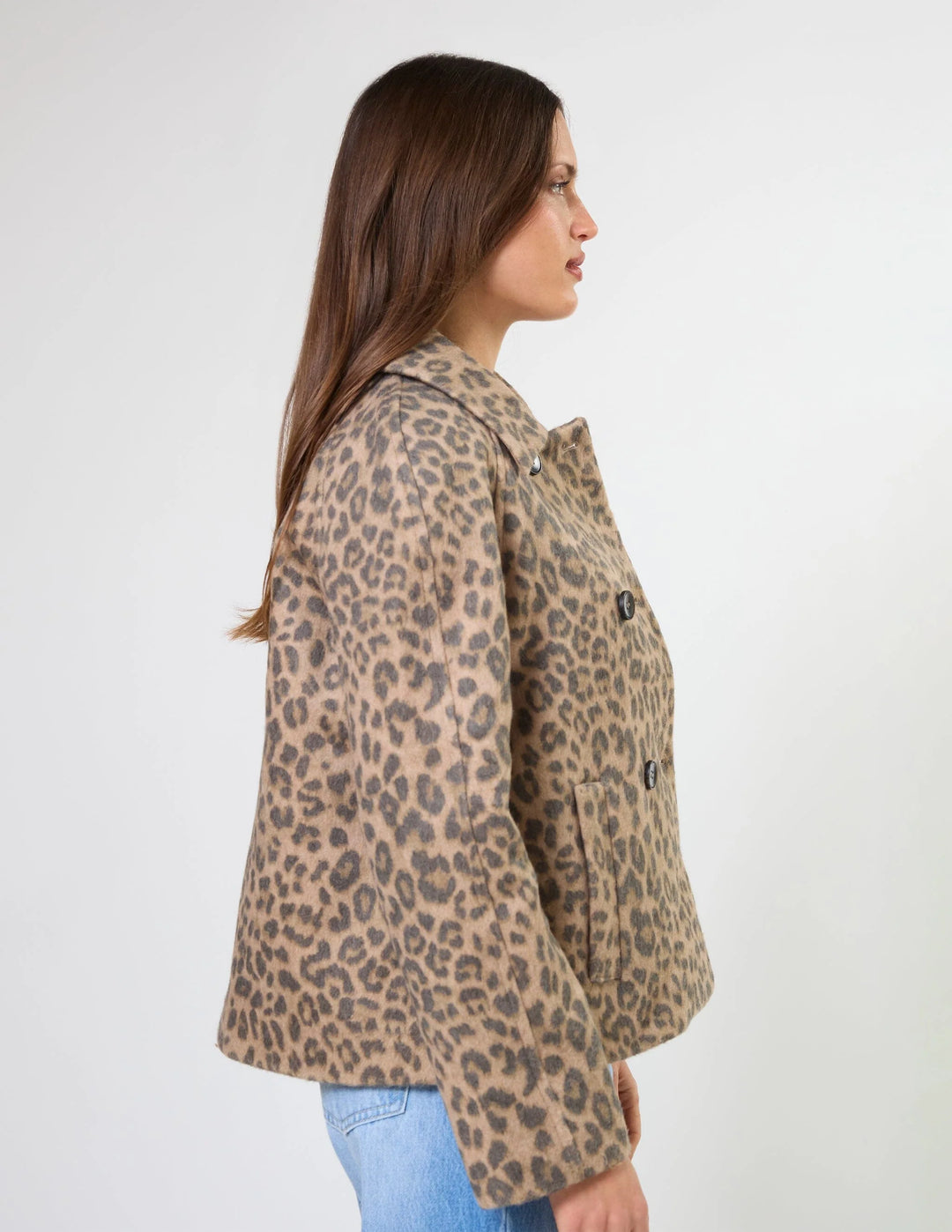 Vince Jacket | Leopard