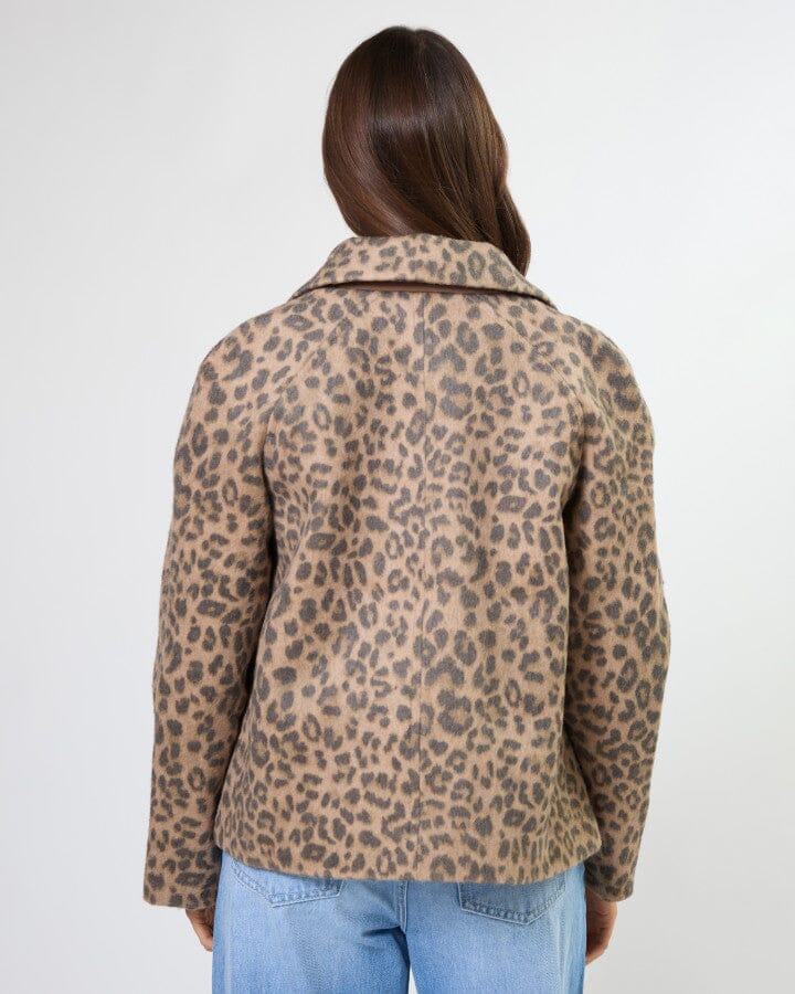 Vince Jacket | Leopard
