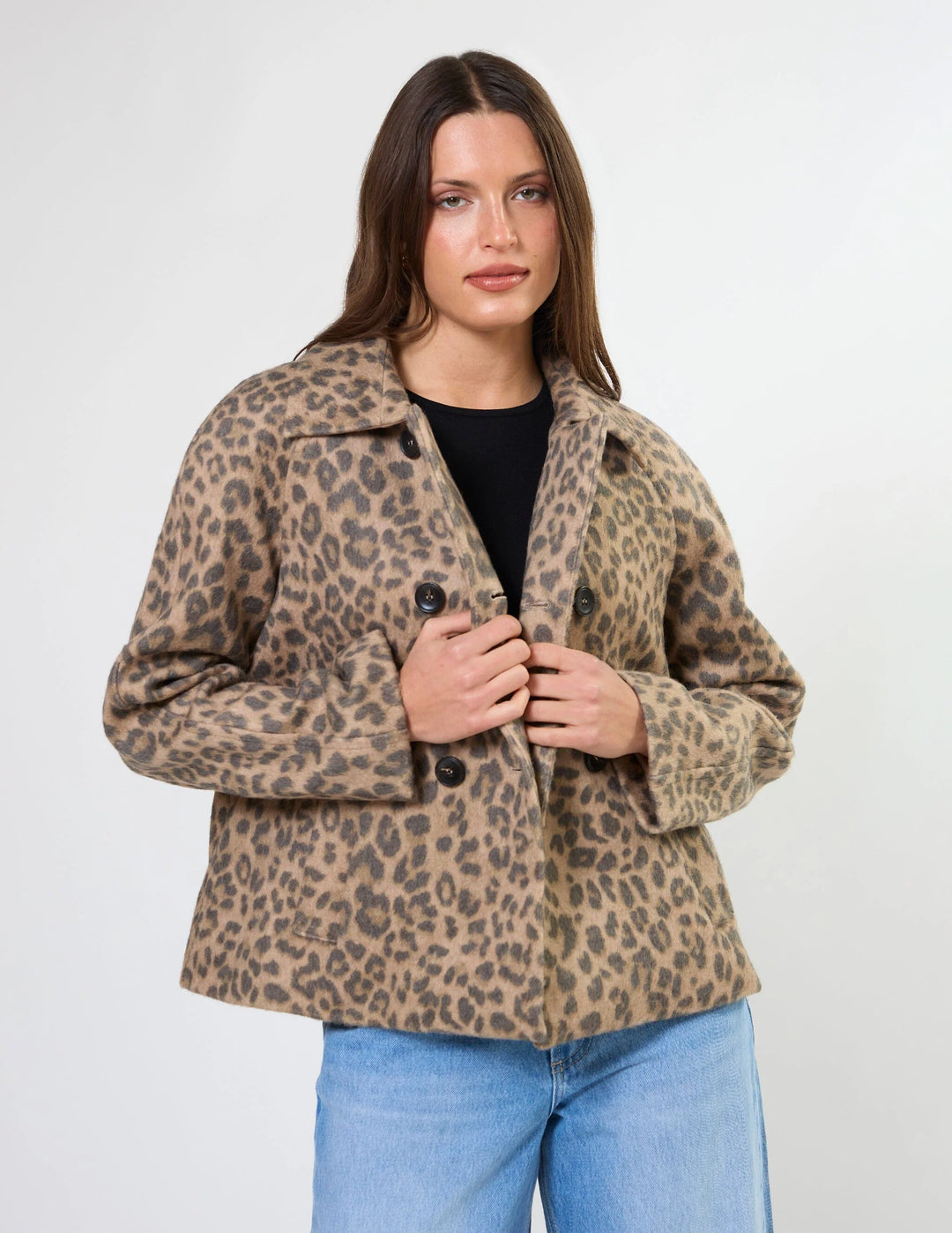Vince Jacket | Leopard